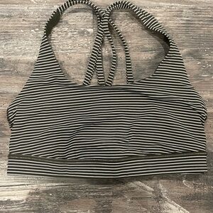Lululemon strappy sports bra